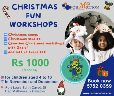 French & Fun Christmas Workshop - Cap Malheureux