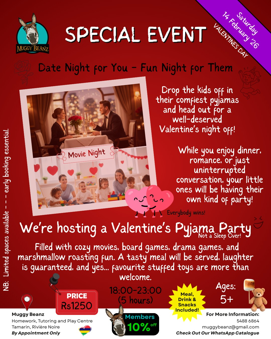 Valentine Pyjama Party - Photo 1