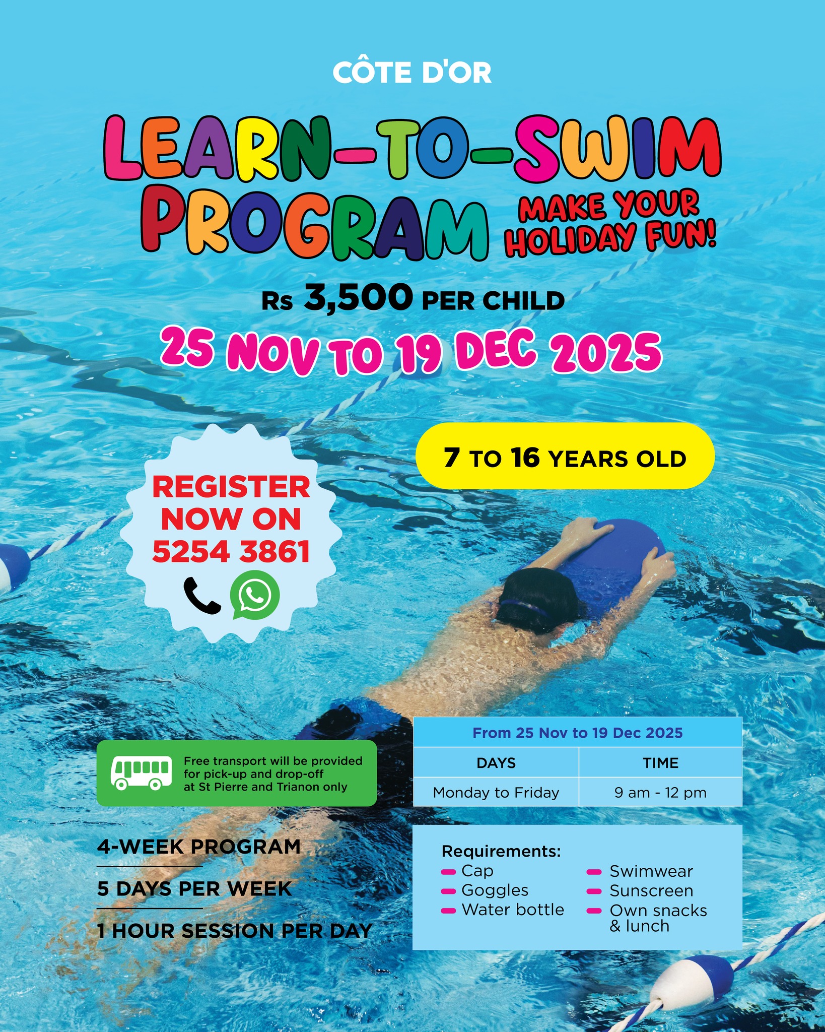 Learn-to-Swim Holiday Program - Photo 1