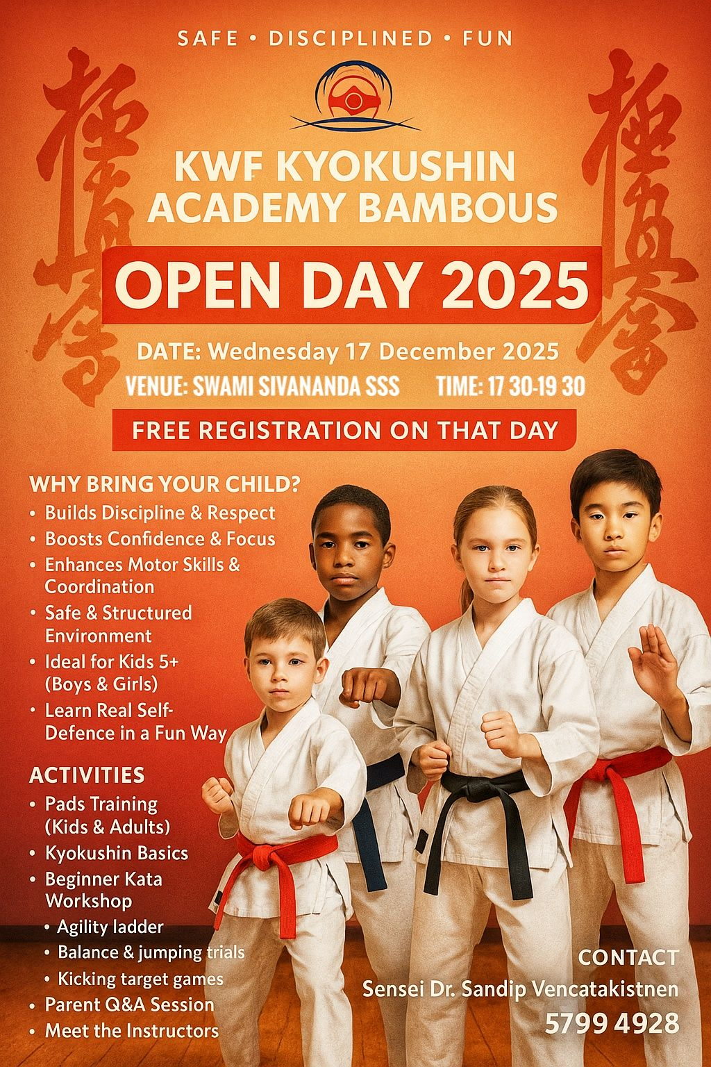 KWF Kyokushin Karate Academy Open Day - Photo 1