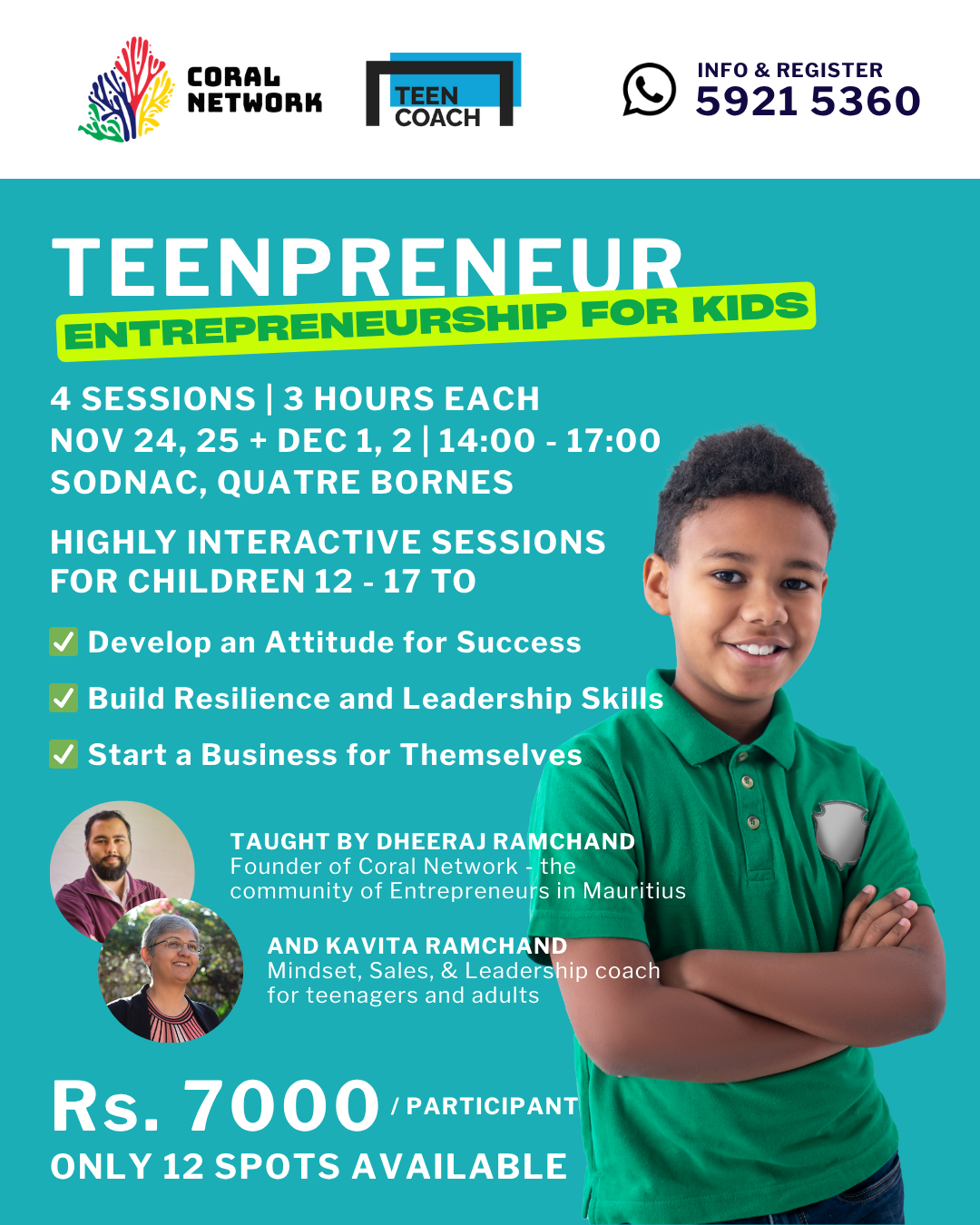 Teenpreneur - Young Entrepreneurs Holiday Program - Photo 1