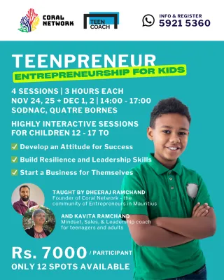 Teenpreneur - Young Entrepreneurs Holiday Program